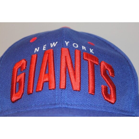 Vintage New York Giants Snapback Hat NFL Blue Adjustable Cap Football - Picture 2 of 7